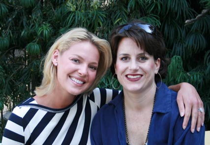 Kathryn Heigl and Marley Majcher