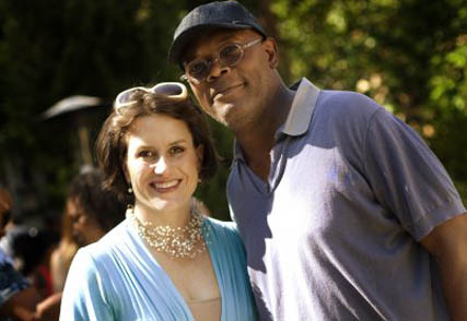 Samuel L Jackson and Marley Majcher